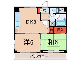 VILLA MEJIRO AVENUEの物件間取画像